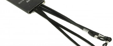 QUIKSILVER LEATHER BLACK