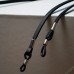 QUIKSILVER LEATHER BLACK