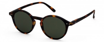 IZIPIZI SUN D TORTOISE GREEN LENSES
