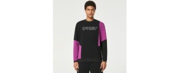 OAKLEY THROWBACK CREW SWEATSHIRT F0A403677-02E BLACKOUT