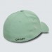 OAKLEY 912209-7AN 6 PANEL STRECH METALLIC HAT NEW JADE