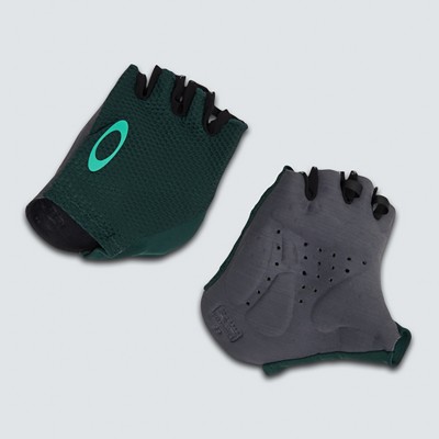 Ποδηλατικά γάντια OAKLEY FOS901236-7BC ENDURANCE LITE ROAD SHORT GLOVE HUNTER GREEN
