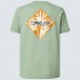 OAKLEY FOA404419-7AN DECO PALMS B1B TEE NEW JADE
