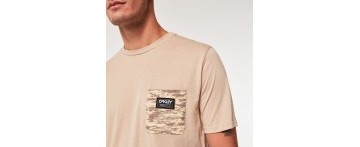 OAKLEY FOA403729-31R CLASSIC B1B POCKET TEE HUMUS
