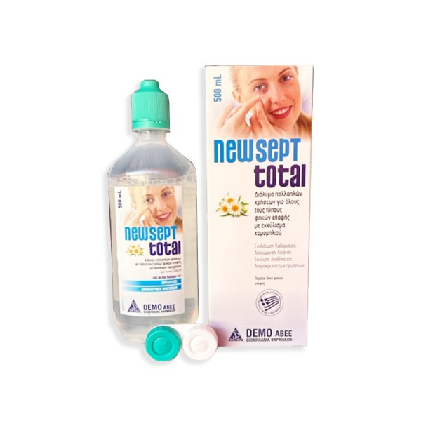 Demo New Sept Total υγρό φακών επαφής 500ml