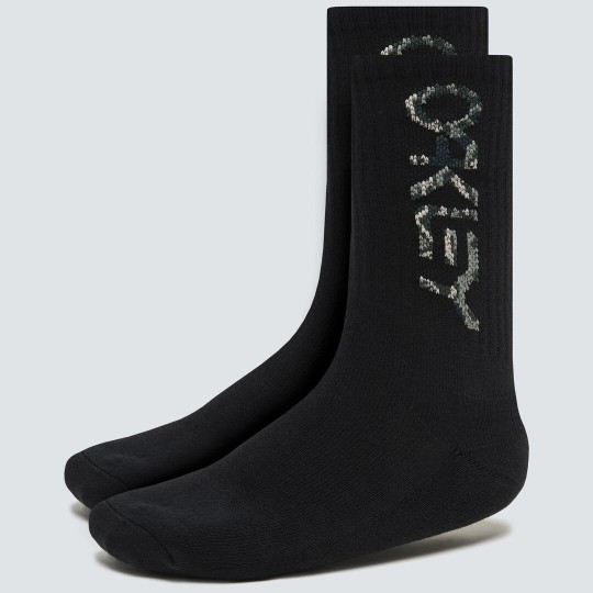 OAKLEY B1B SOCKS 2.0 FOS900277 02E Αθλητικές Κάλτσες Μαύρες 3 Ζεύγη
