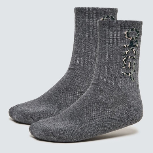 OAKLEY B1B SOCKS 2.0 FOS900277 27B Αθλητικές Κάλτσες Γκρι 3 Ζεύγη