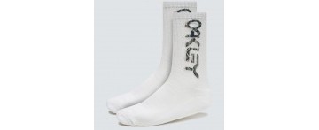 OAKLEY B1B SOCKS 2.0 FOS900277 100 Αθλητικές Κάλτσες Λευκές 3 Ζεύγη