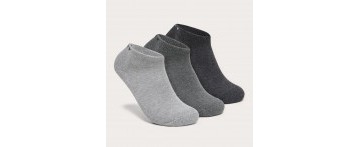 OAKLEY SHORT SOLID SOCKS FOS900351 29A Αθλητικές Κάλτσες Γκρι 3 ζεύγη