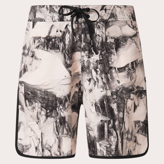 OAKLEY FOA405404 9Z7 SESSION RC 19'' BOARDSHORT Ανδρικό Μαγιό Σορτς Ασπρόμαυρο