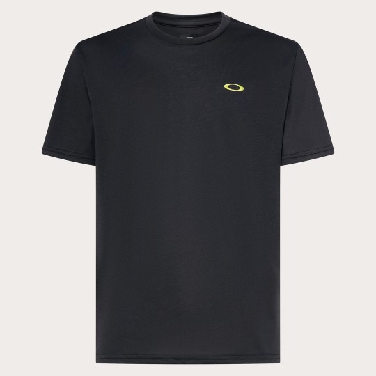 OAKLEY FOA405438 02E FINISH LINE CREW TEE Ανδρικό T-Shirt Κοντομάνικο Μαύρο