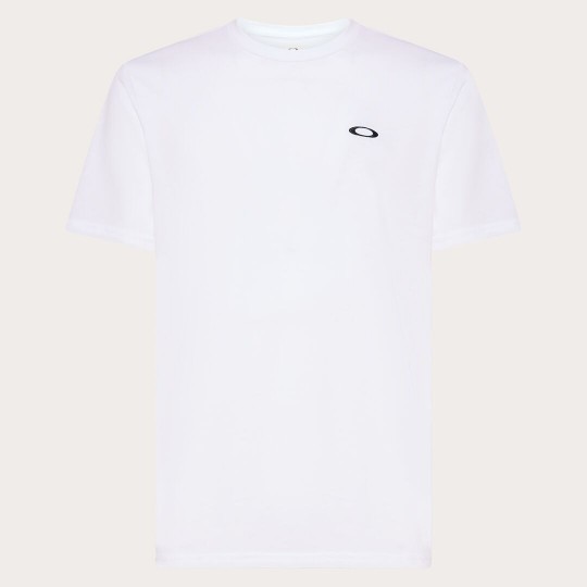 OAKLEY FOA405438 100 FINISH LINE CREW TEE Ανδρικό T-Shirt Κοντομάνικο Λευκό
