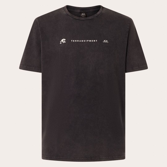 OAKLEY FOA405441 02E MTL TERRA TEE Ανδρικό T-Shirt Κοντομάνικο Μαύρο