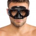 CRESSI FOCUS MASK BLACK/BLUE Καταδυτική Μάσκα Μαύρο/Μπλέ
