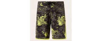 OAKLEY FOA405402 9ZF PALM FLORALS RC 19'' BOARDSHORT Ανδρικό Μαγιό Σορτς Μαύρο Κίτρινο