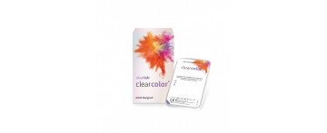 CLEAR COLOR  Μηνιαίοι έγχρωμοι φακοί 2 φακοί