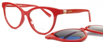 LOVE MOSCHINO MOL051/CS C9A/9O Κοκάλινο Κόκκινο