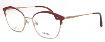 WOODYS PRISTINA 03 Μεταλλικός Χρυσό Ματ-Μπορντώ