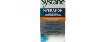 Systane Hydration Οφθαλμικές Σταγόνες με Υαλουρονικό για Ξηροφλαμία 10ml