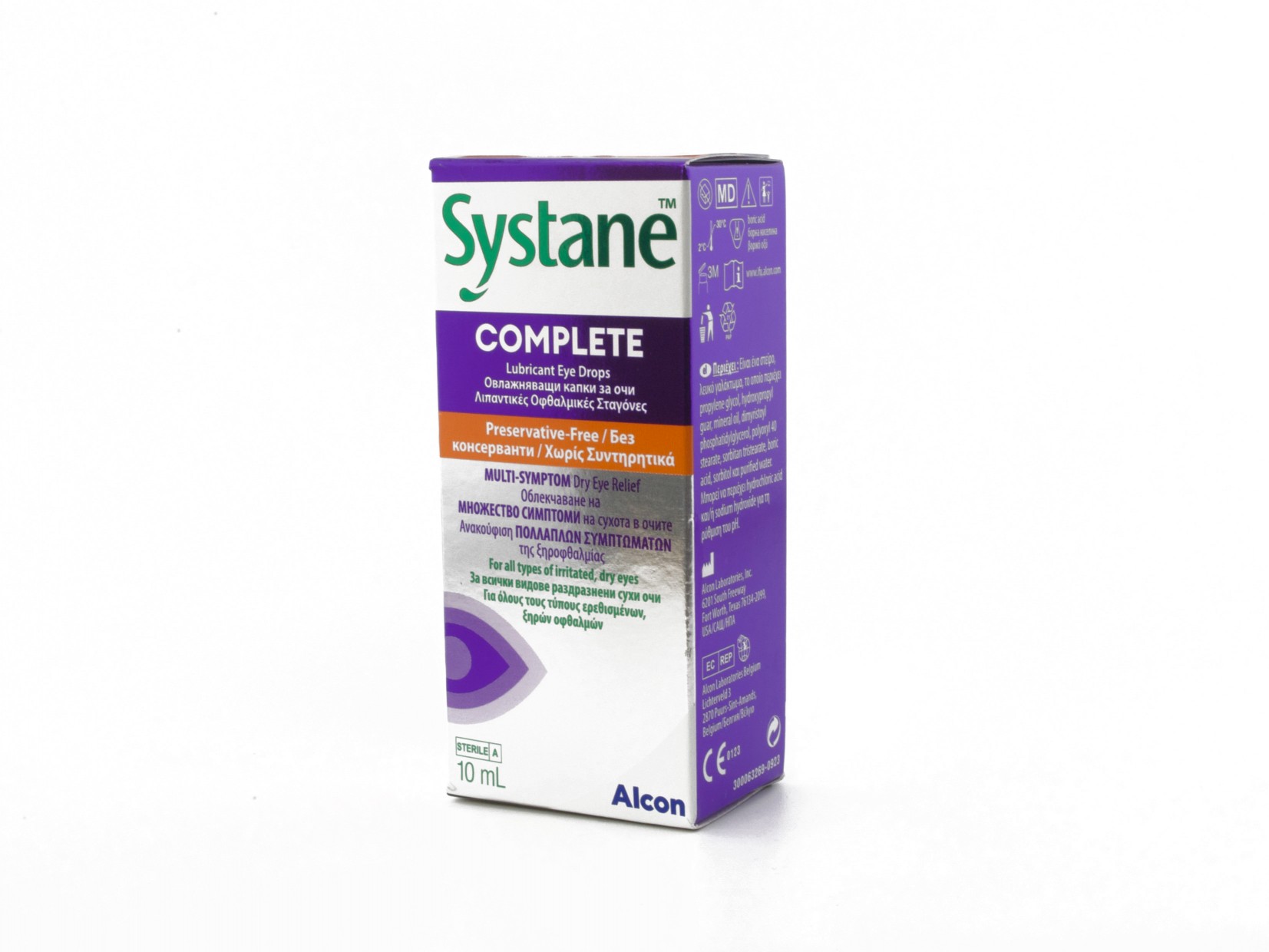 Systane Complete Οφθαλμικές Σταγόνες για Ξηροφθαλμία 10ml
